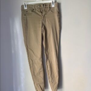 Aeropostale Beige Skinny Jeans